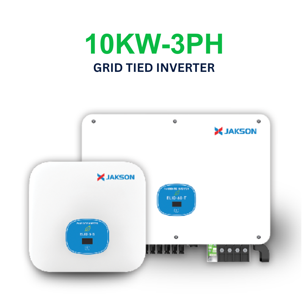 10KW-3PH JAKSON GRID TIED INVERTER WIFI